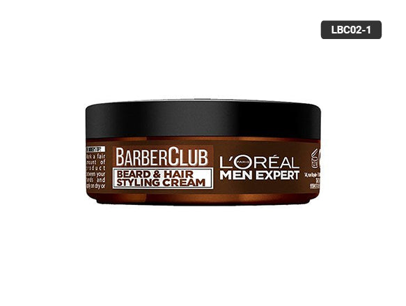 Loreal Men Expert Barber Club Beard and Hair Styling Cream 75ml in Sri Lanka